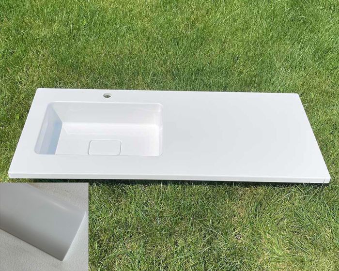 Умивальник «Аляска L» 120 см Білий А100М МАТ