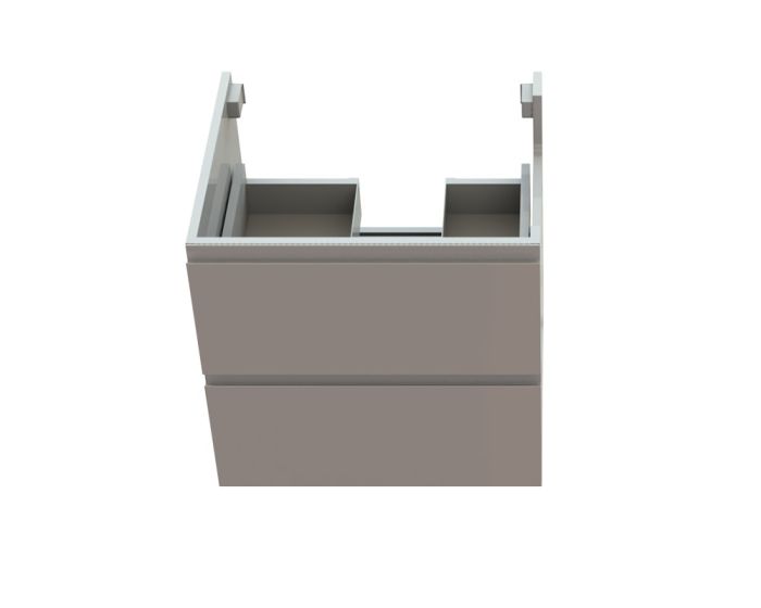 Тумба «Барнео» з умивальником «Аляска» лівий Білий А100 глянець