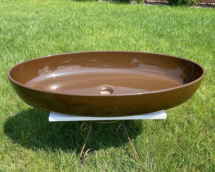 Умивальник «Фараон» 80 см Кава А700 глянець