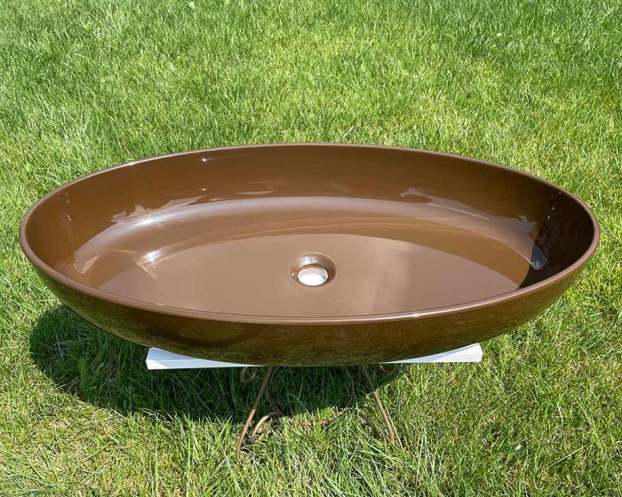 Умивальник «Фараон» 80 см Кава А700 глянець