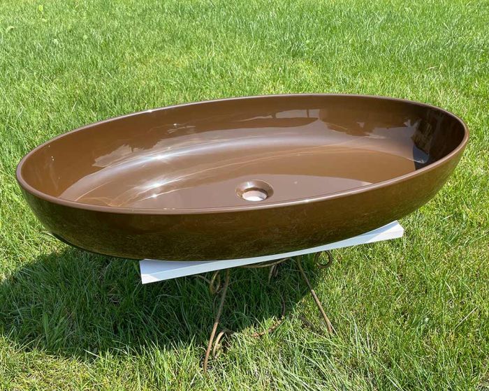 Умивальник «Фараон» 80 см Кава А700 глянець