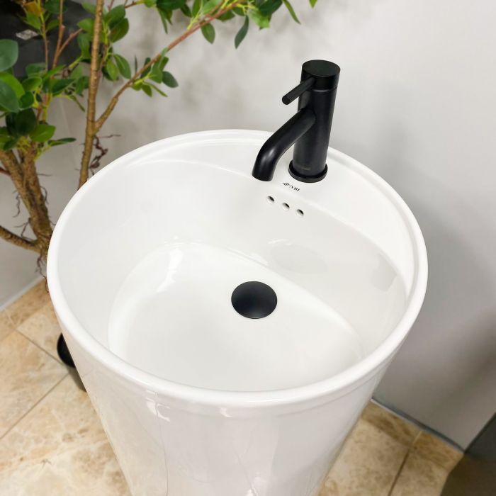 Умывальник VBI MARSALA WHITE напольный