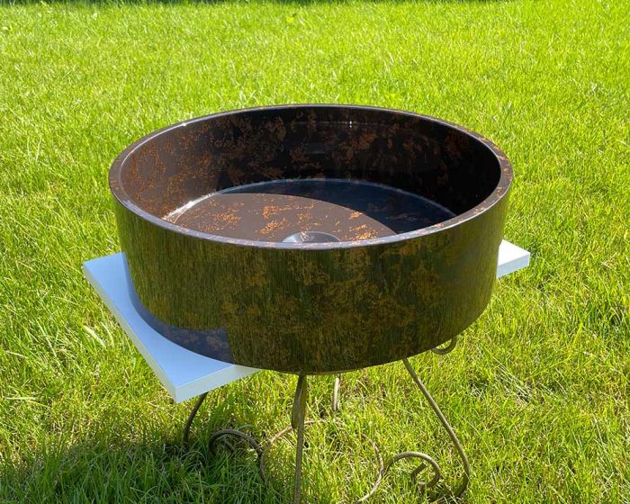 Умывальник «Оазис» 43 см Венге Т222 глянец