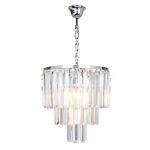 Підвісний світильник 17106/3+1-CHR AMEDEO Хром