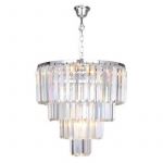 Підвісний світильник 17106/4+1-CHR AMEDEO Хром