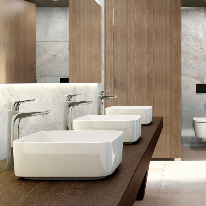 Умивальник Inspira Square 370x370 (A327532000), Roca