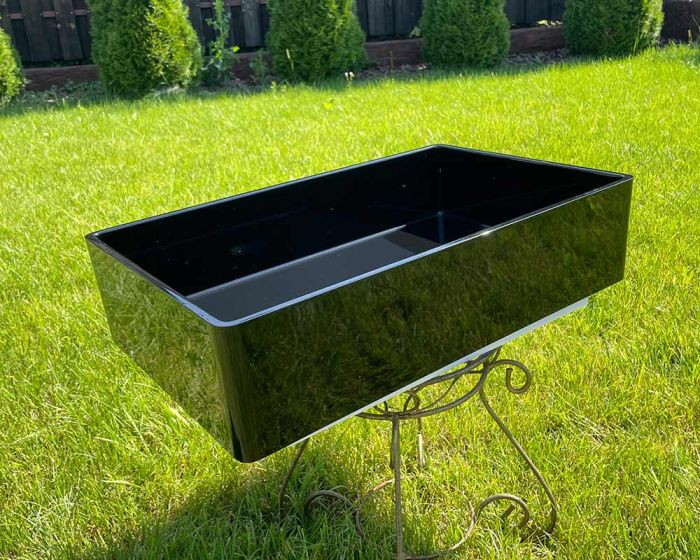 Умивальник «Тоскана» 60 см Чорний А200 глянець