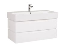 Тумба с умывальником Венеция Белая Пинто 100-1, Аква Родос