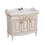 Тумба с умывальником Микела Ваниль 100, Аква Родос