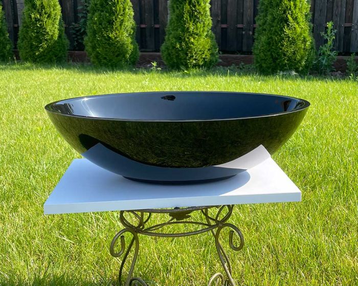 Умивальник «Фієста» 52 см Чорний А200 глянець