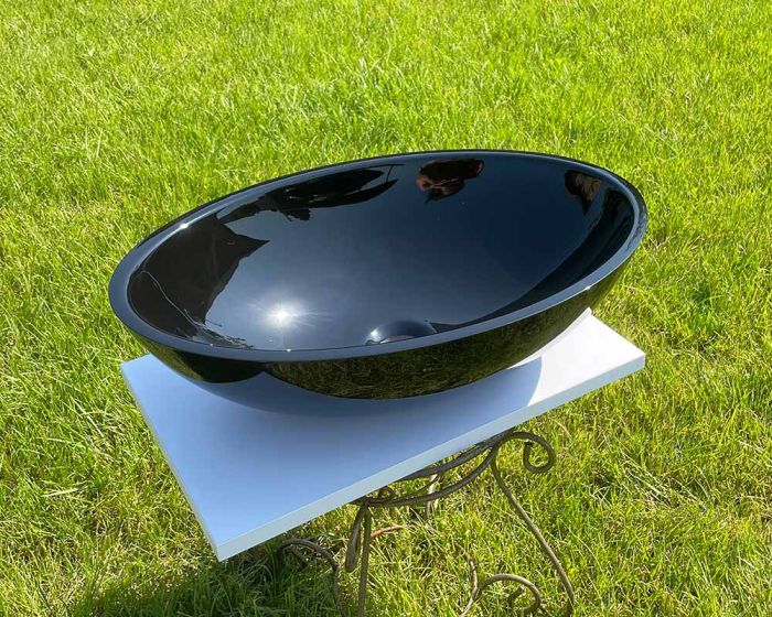 Умивальник «Фієста» 52 см Чорний А200 глянець