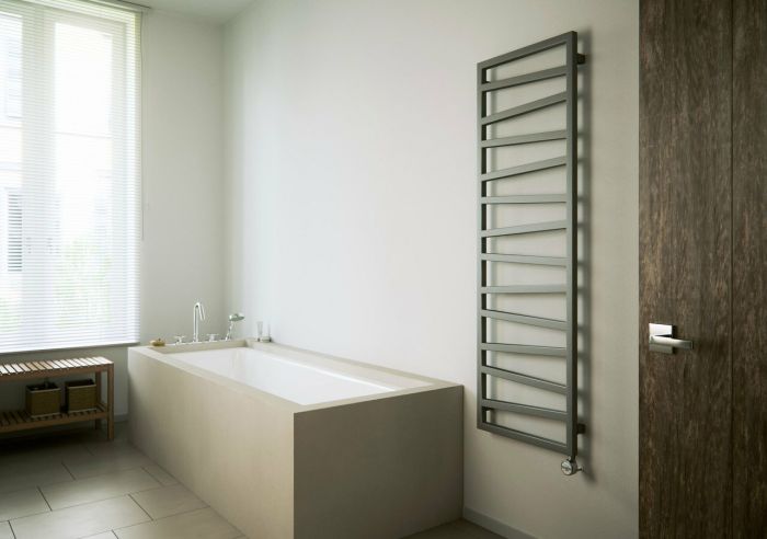 Рушникосушка TERMA Zigzag 1070х500 E8 Ral 9005 mat