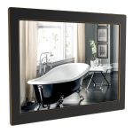 Дзеркало Беатріче 80 Чорний Патина Хром, Аква Родос