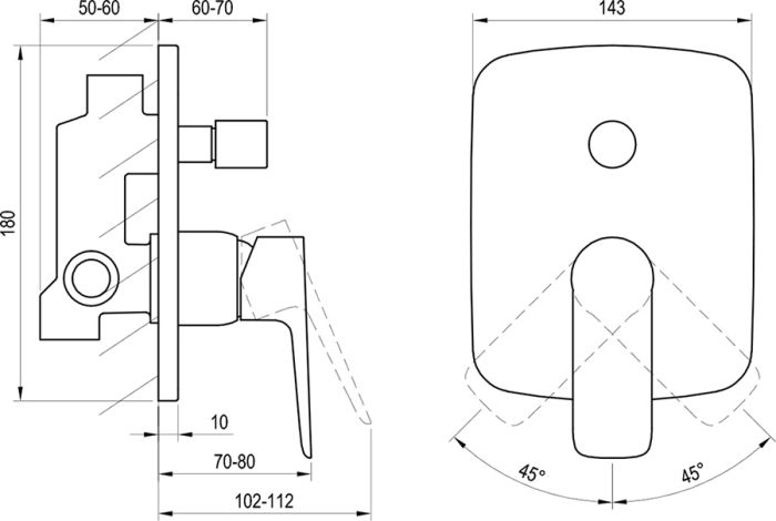 Смеситель CL 061.00 Classic X070086 RAVAK