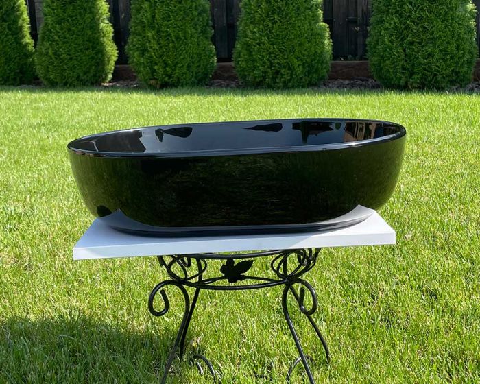 Умивальник «Персія» 54 см  Чорний А200 глянець