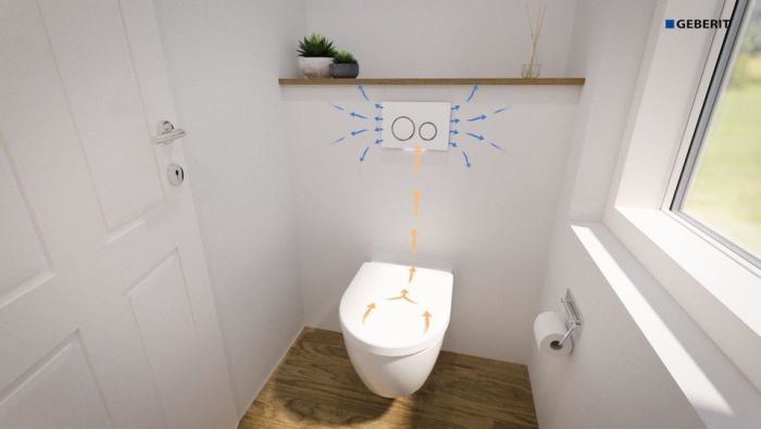 Монтажний короб Duofresh 244.120.00.1 Geberit