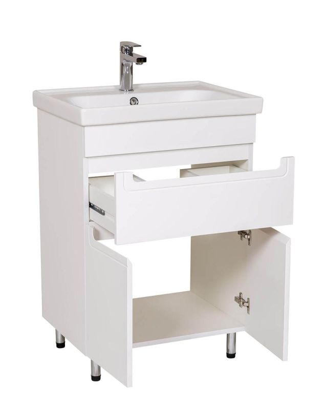 Шафка з умивальником Омега Frame 60, Аква Родос