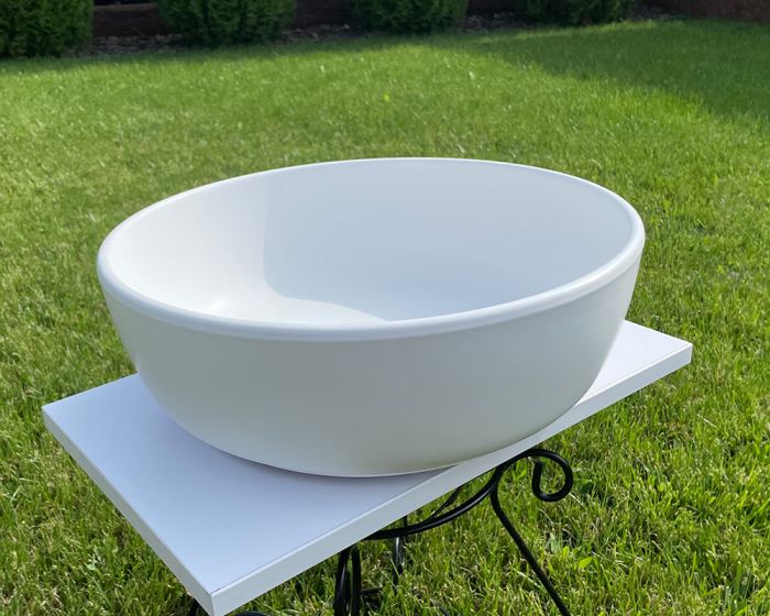 Умывальник «Сакура» 40 см белый А100М МАТ