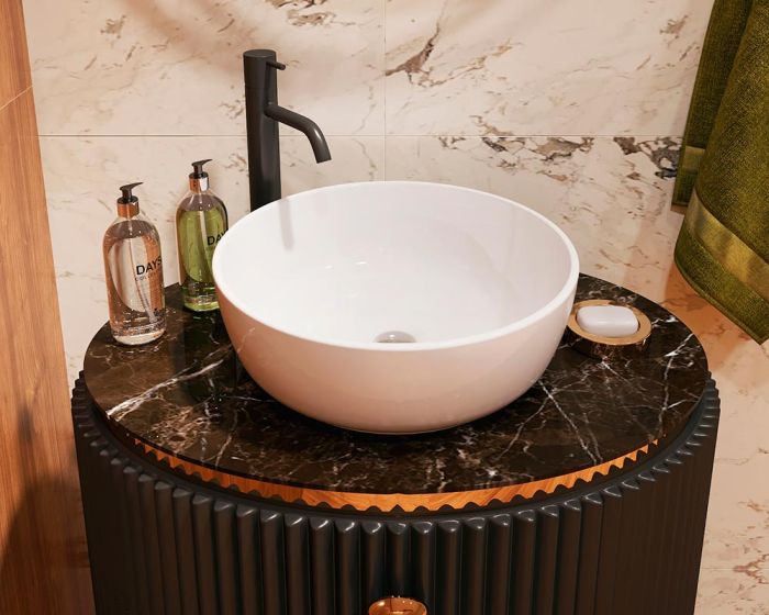 Умывальник «Сакура» 40 см белый А100М МАТ