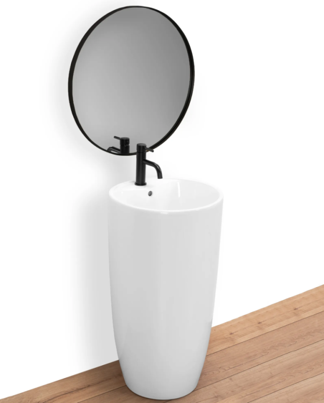 Умивальник REA ANYA WHITE білий підлоговий