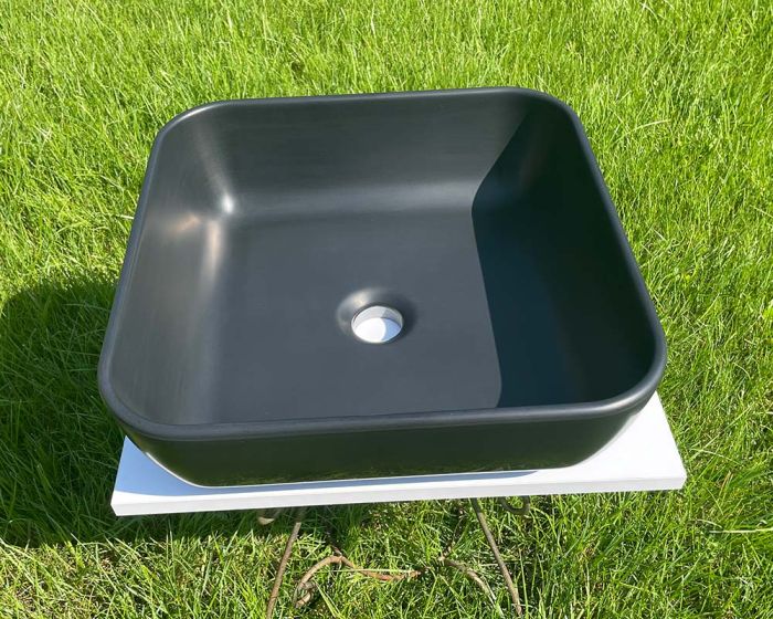 Умивальник «Палермо» 40 см  Чорний А200М МАТ