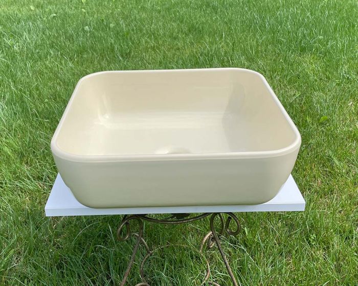 Умивальник «Палермо» 40 см  Шампань А702 глянець