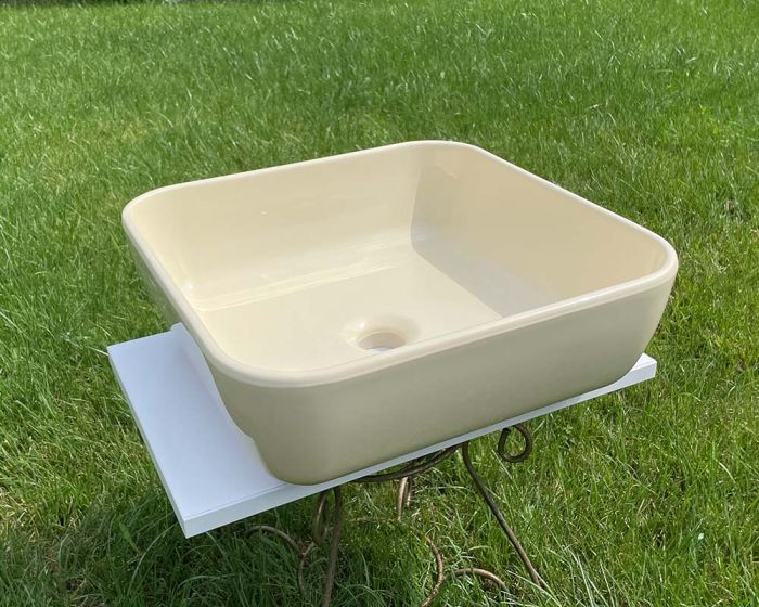 Умивальник «Палермо» 40 см  Шампань А702 глянець