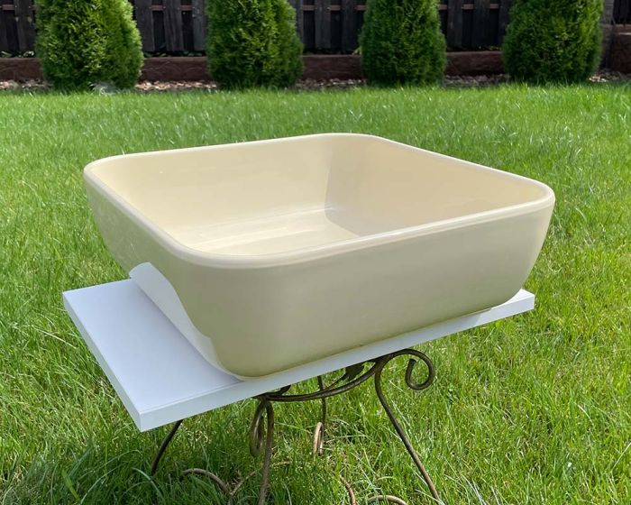 Умивальник «Палермо» 40 см  Шампань А702 глянець