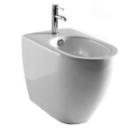 SMBID Биде напольное с одним отверстием под смеситель 34x53x27h Smile Cielo Италия