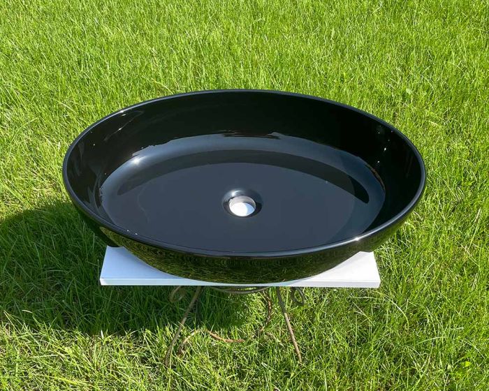 Умывальник «Парадиз» 60 см черный А200 глянец