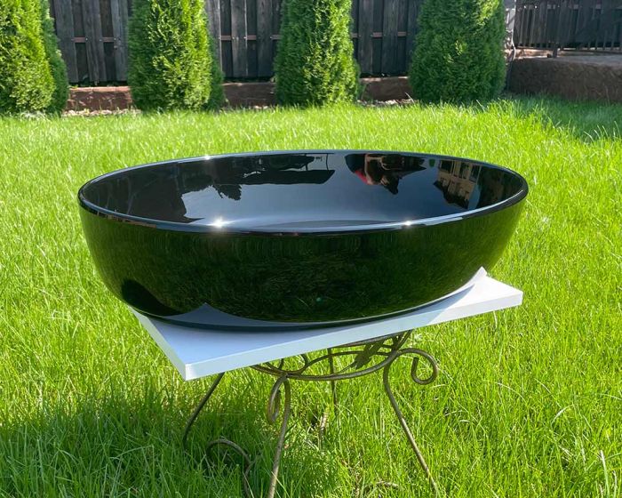 Умывальник «Парадиз» 60 см черный А200 глянец