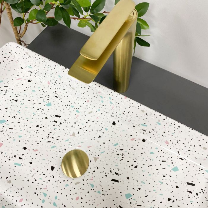 Умивальник VBI TRIEST MOSAIC GLOSSY накладний