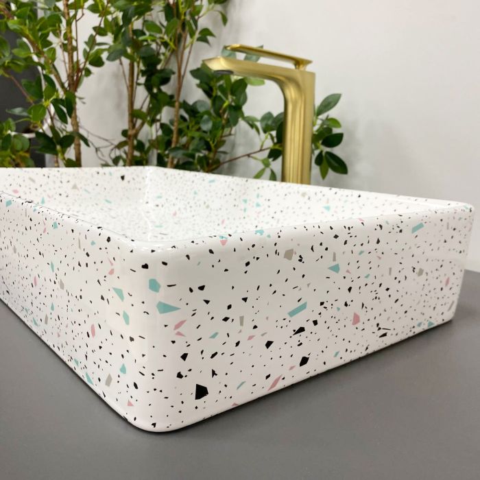 Умивальник VBI TRIEST MOSAIC GLOSSY накладний