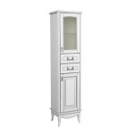 Пенал підлоговий правий Мікела Білий, Аква Родос