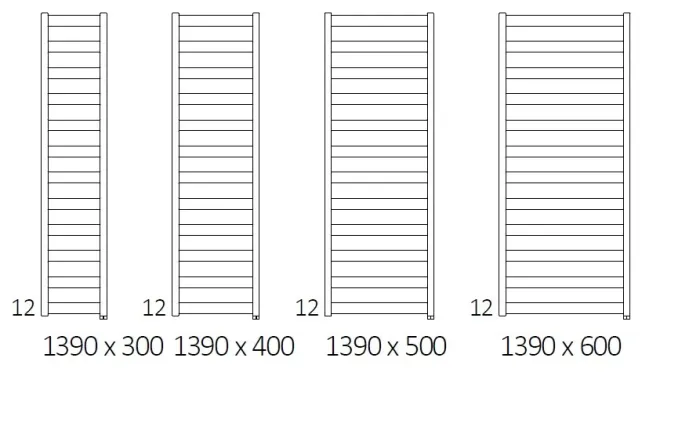 Рушникосушка Vivo One 1390x300 Metallic Stone WWVON139030KMSTE1P Terma