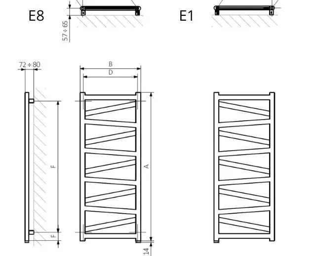 Рушникосушка Vipera One 990x500 WWVPN099050K9M5E8P Terma