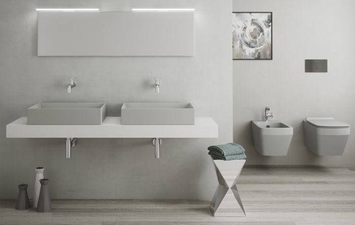 Умывальник AG 80 Agile (AG80) Glossy white SIMAS