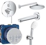 Набір змішувачів 5 в 1 Essence UA26417SC1L Grohe