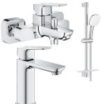 Набір змішувачів 3 в 1 Cubeo-M UA125246M Grohe