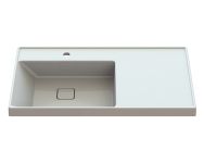 Умывальник «Тукан» 90 см Белый А100 глянец