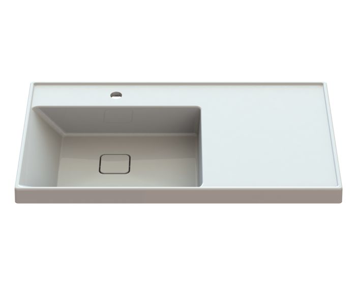 Умывальник «Тукан» 90 см Белый А100 глянец