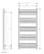 Полотенцесушитель электрический Fiona 1380x530 WLFIN138053KCROE1DRYMX3 Terma