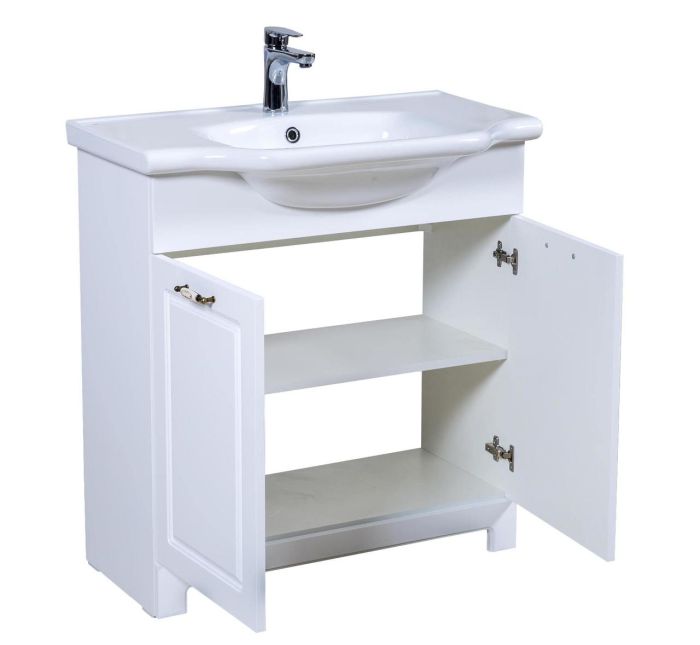 Шафка з умивальником Класік 2019 New Klasik 80, Аква Родос