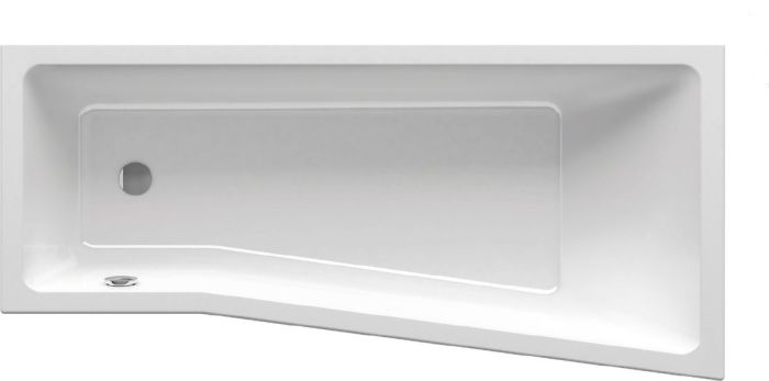 Ванная ассиметричная левая BEHAPPY II 170x75 L, RAVAK
