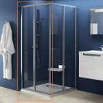 Душевая кабина (половина) прямоугольная SUPERNOVA SRV2-90 S Grape, RAVAK