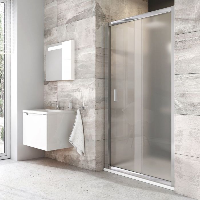 Душові двері двохелементні BLDP2-120 Grape, (0PVG0C00ZG) RAVAK