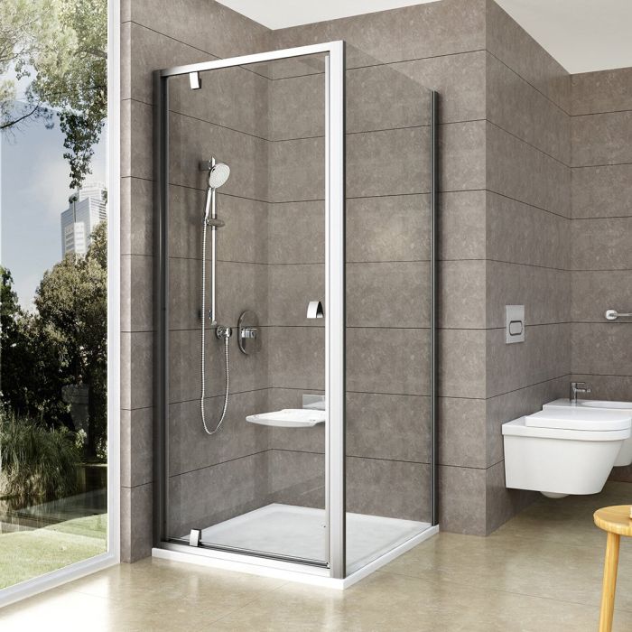 Душові двері одноелементні Pivot PDOP1-80 Transparent, (03G40U00Z1) RAVAK