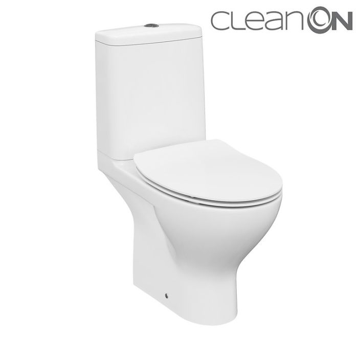 Компакт 675 Moduo Clean On 43011 с крышкой дюропласт Slim soft-close Cersanit