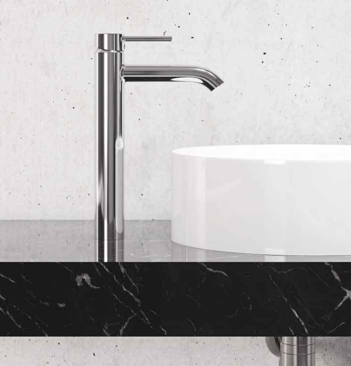 Змішувач для умивальника 240 DN 15 Bozz (382863976) чорний, Kludi