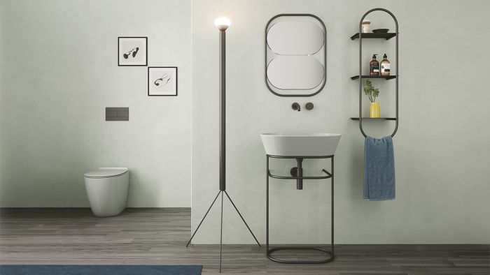 Умывальник WA 02 Wave (WA02WM) White matt, SIMAS